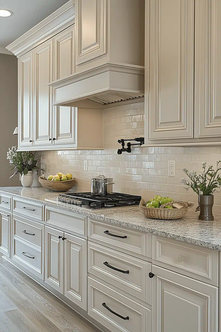 light taupe kitchen cabinets