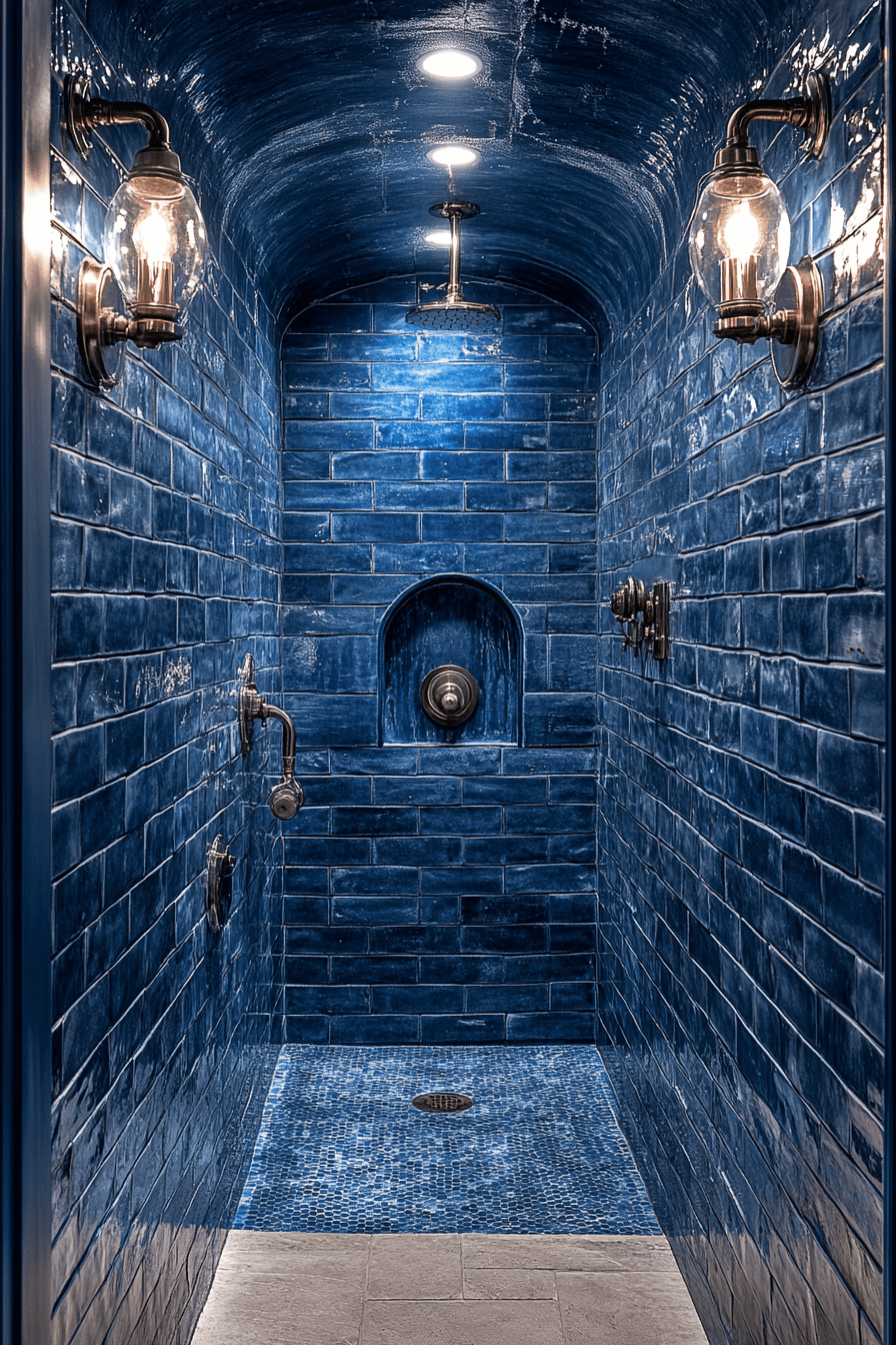 coastal bathroom shower ideas