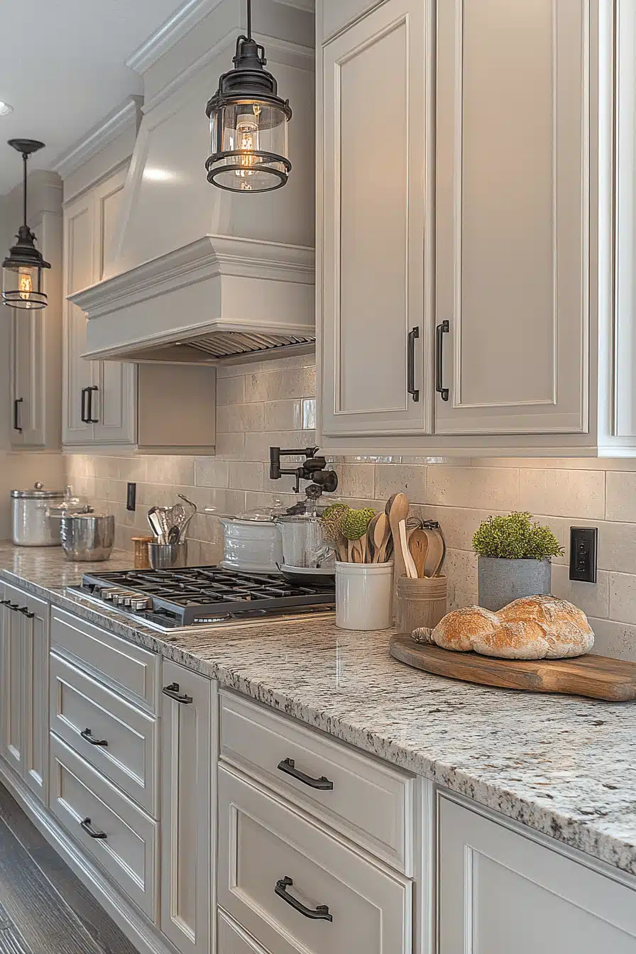 light taupe kitchen cabinets