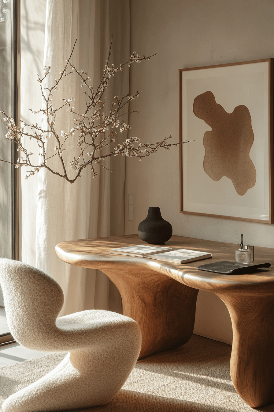 japandi home office