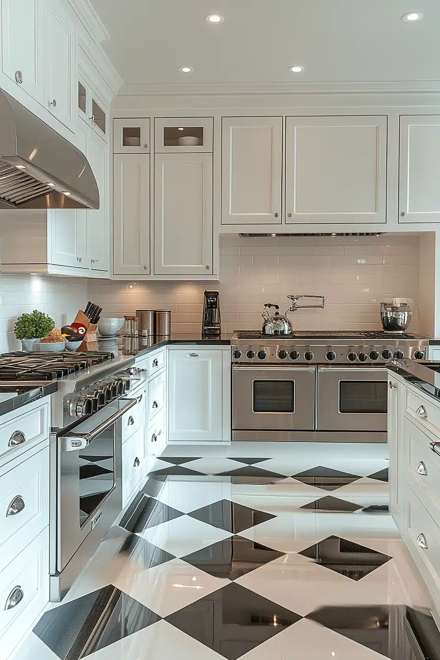black and white kitchen ideas