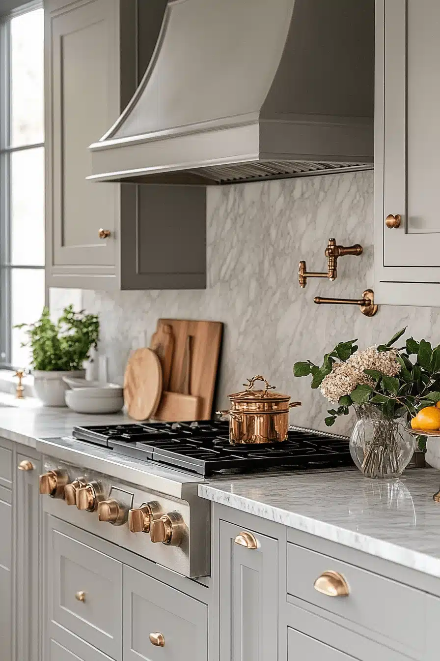 grey kitchen
