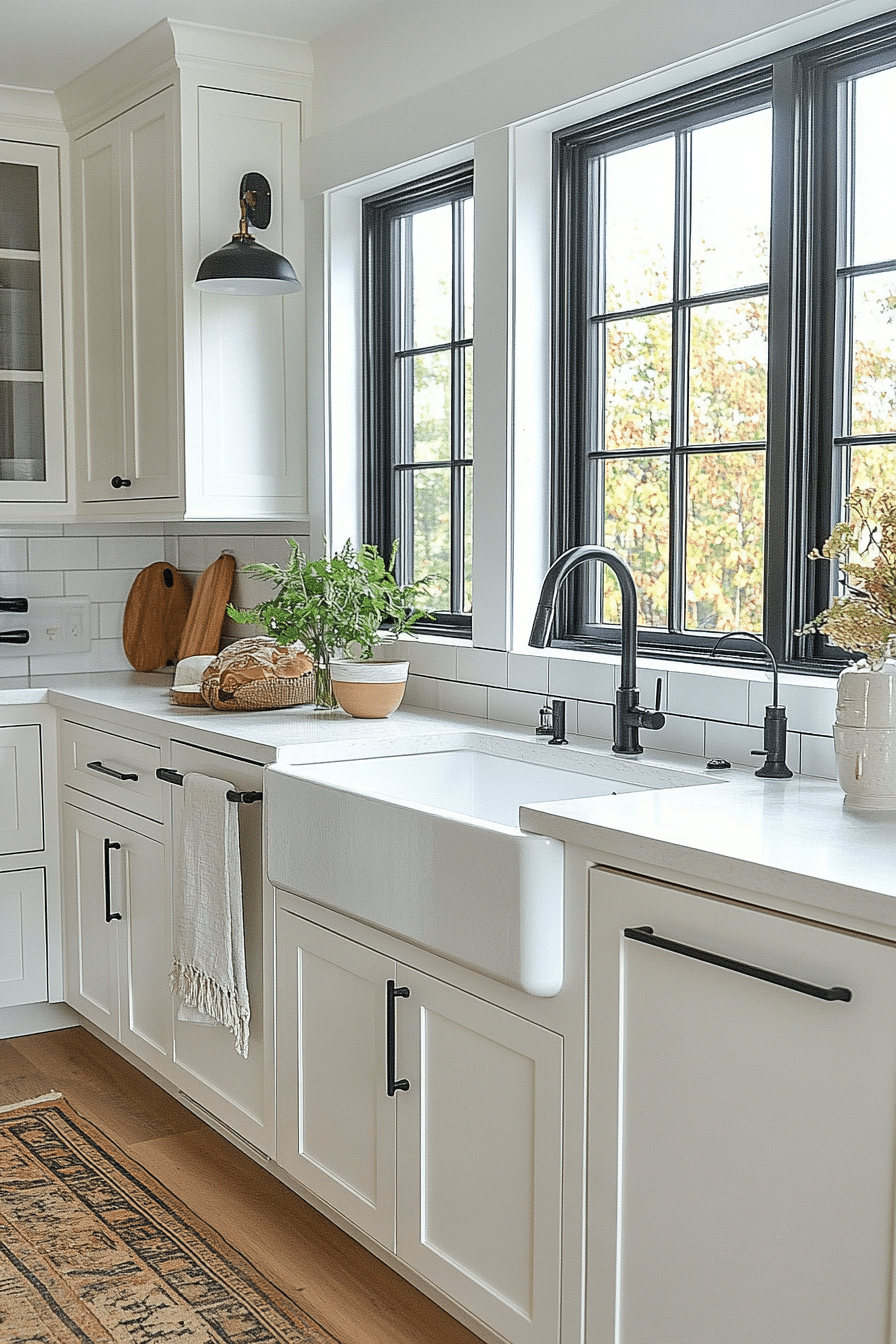 farmhouse kitchen cabinets