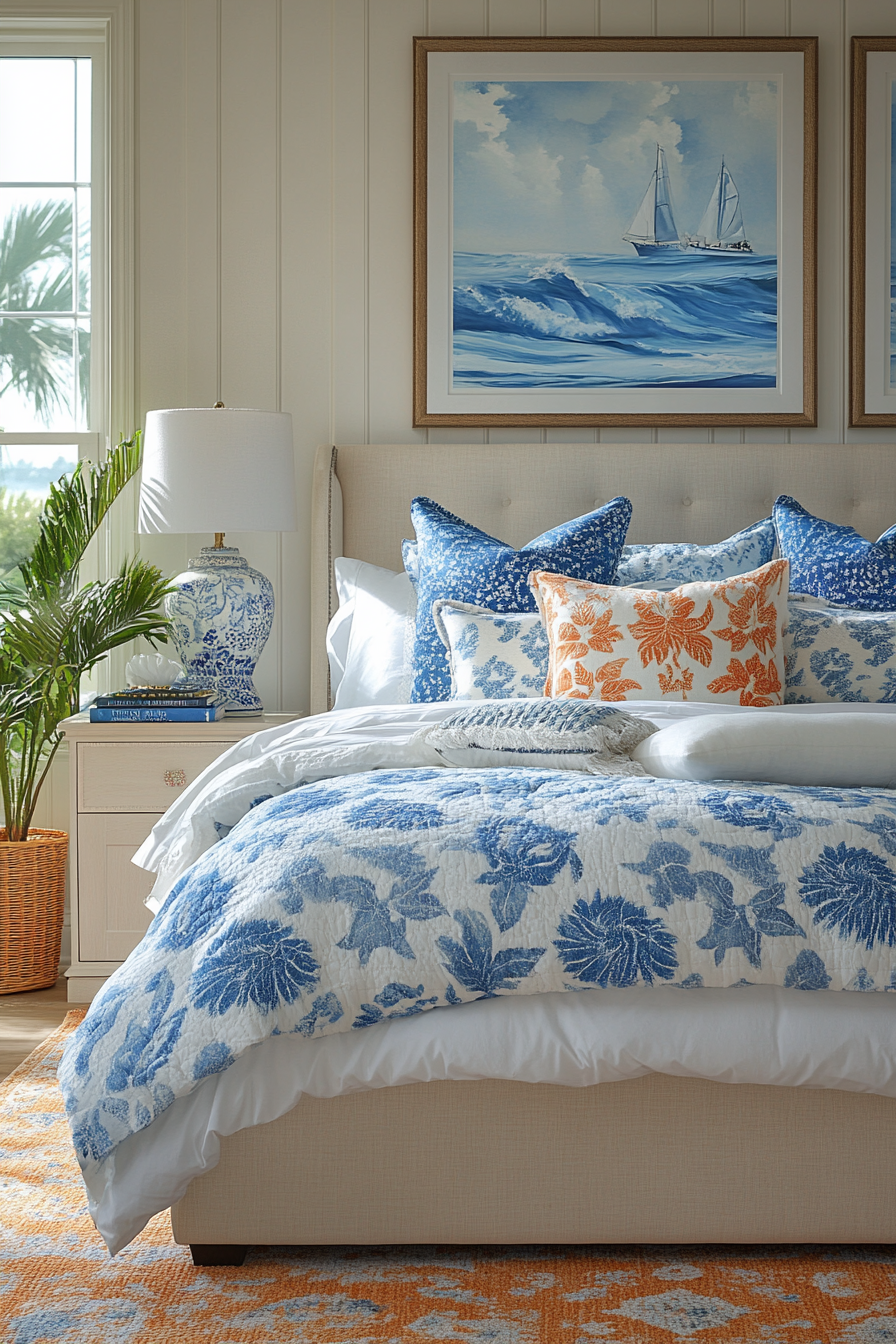 coastal master bed