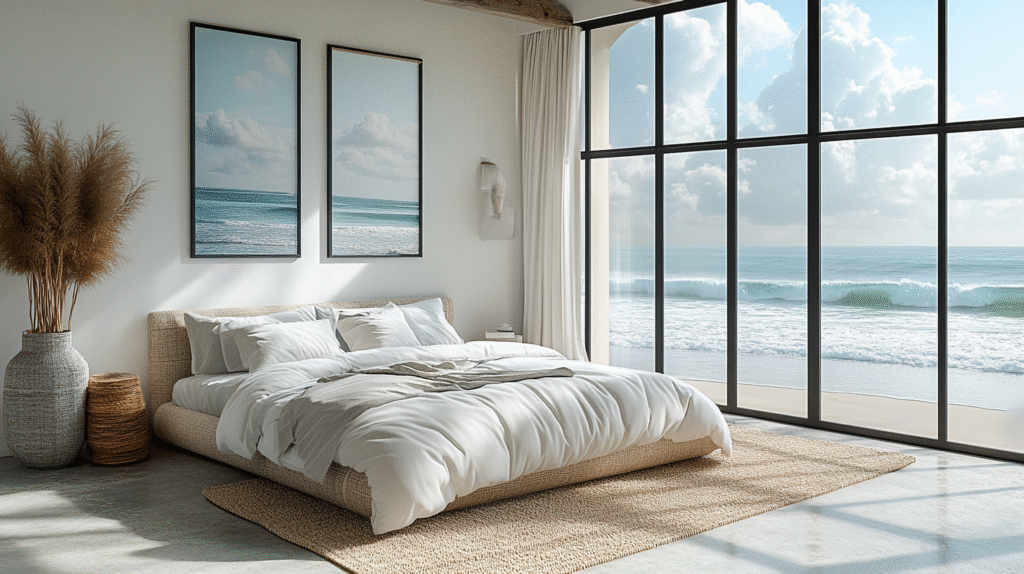 coastal master bed