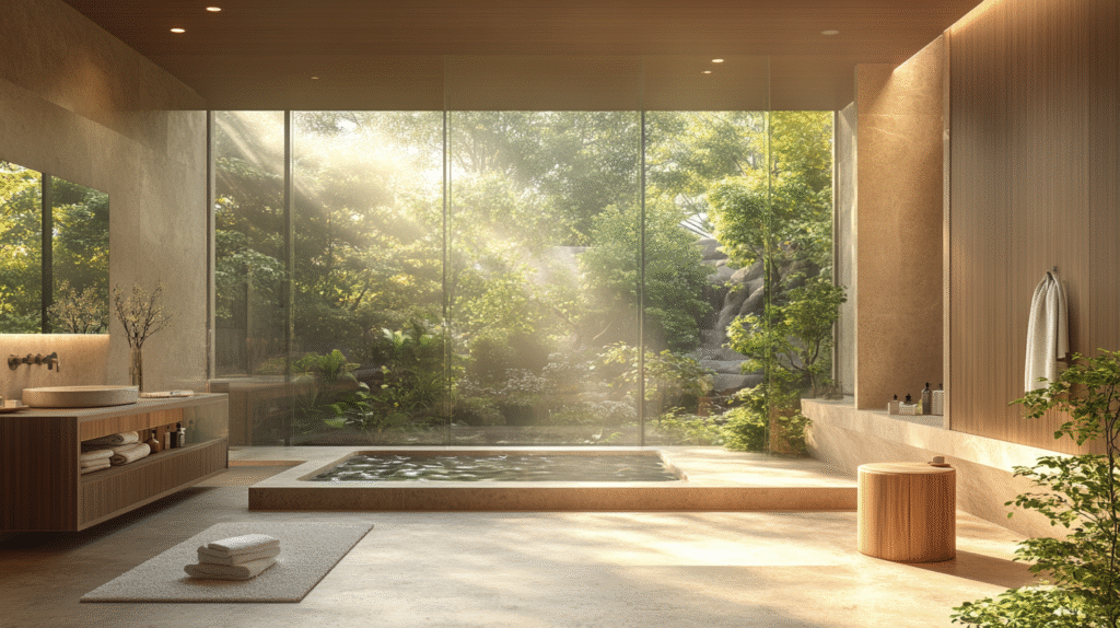japandi bathroom