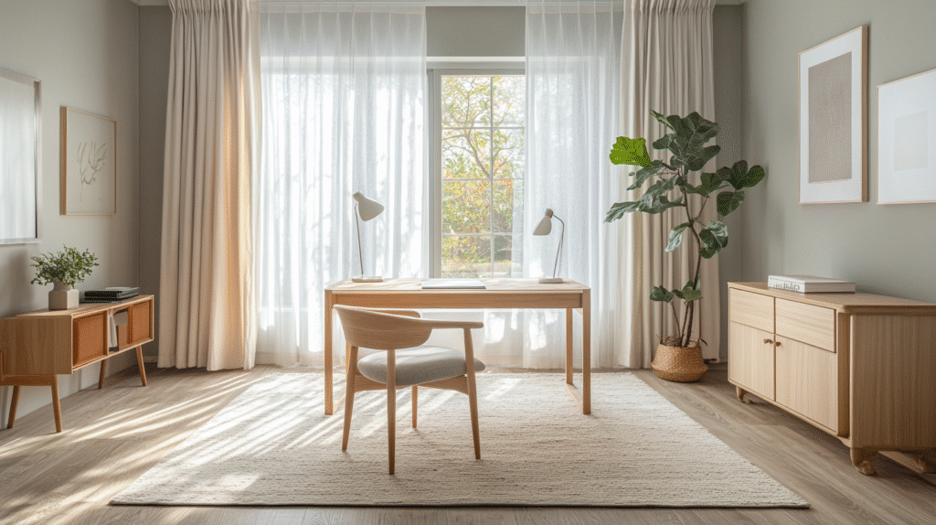 japandi home office