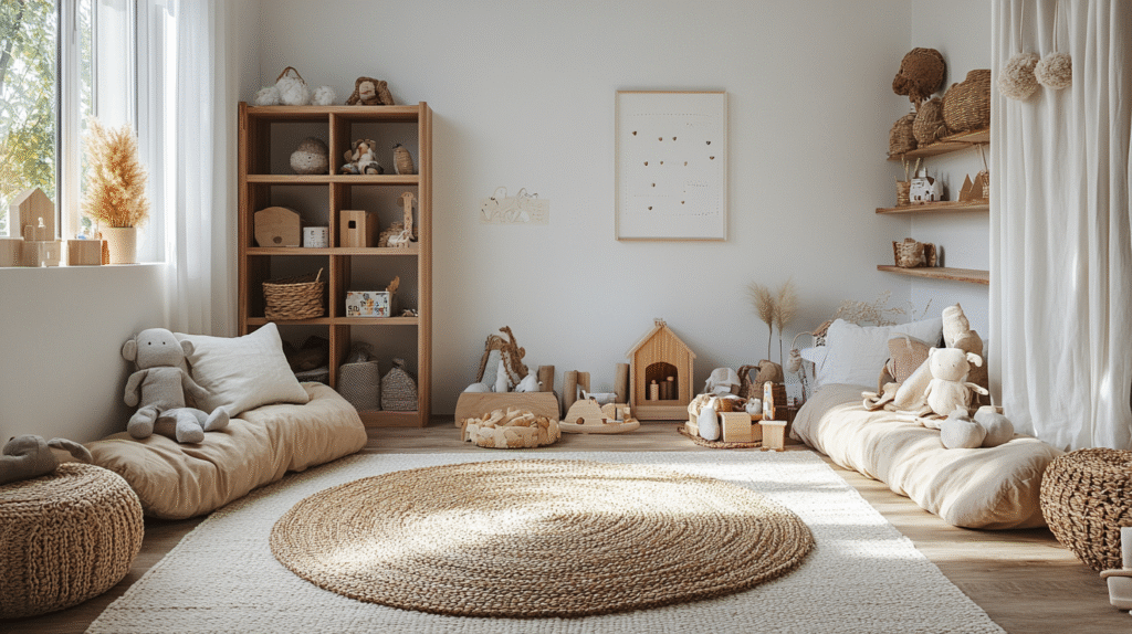 japandi kids room
