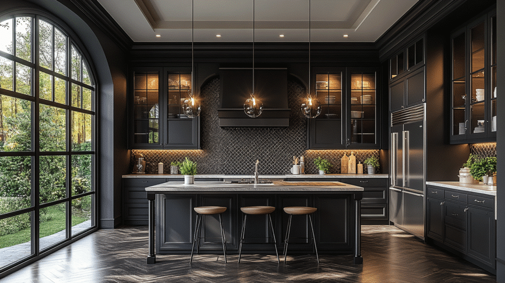 modern victorian kitchen
