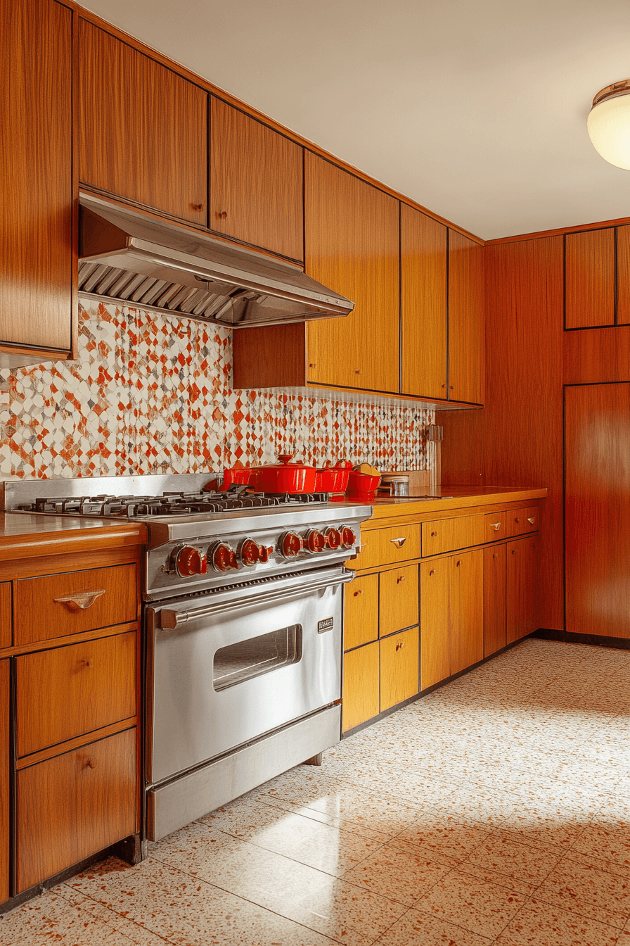 vintage kitchen cabinets