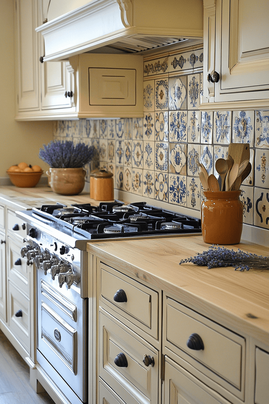 vintage kitchen cabinets