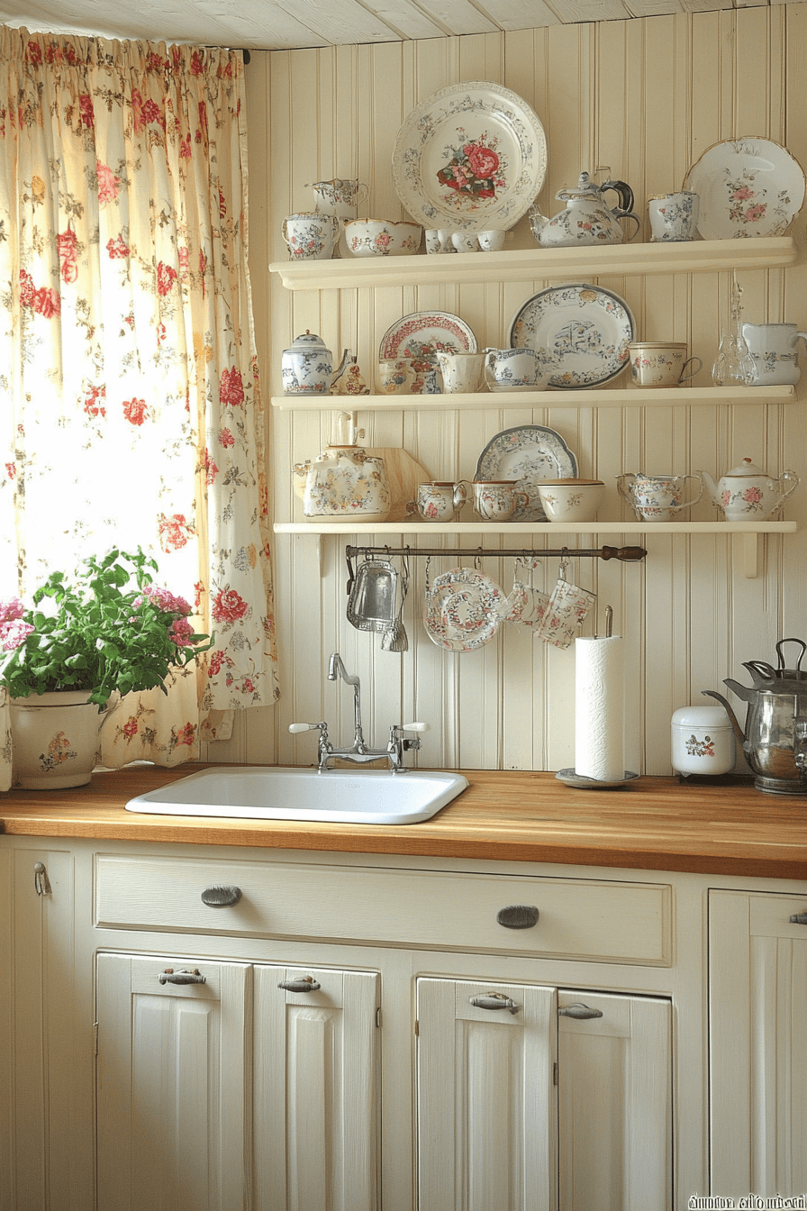 vintage kitchen cabinets