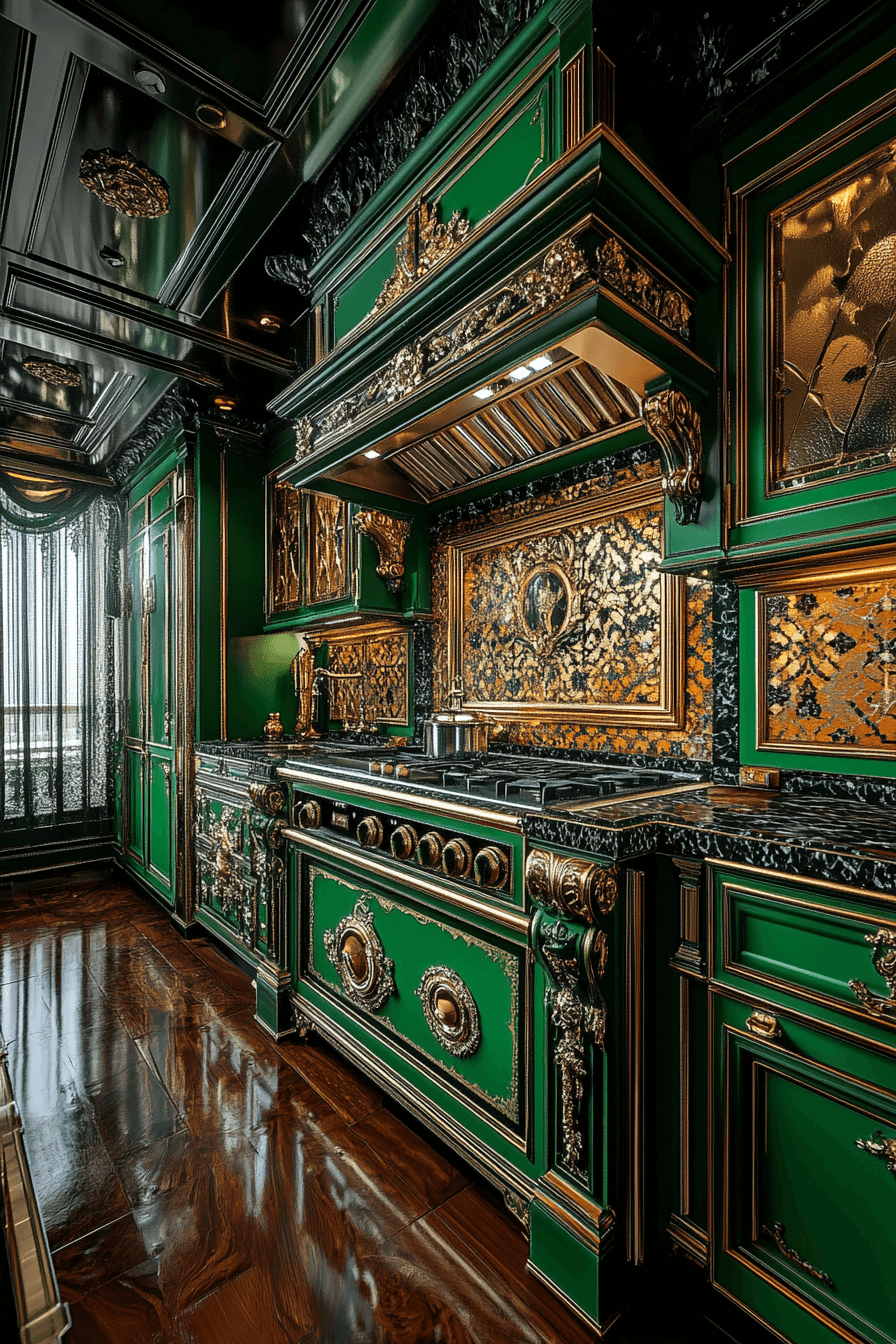 vintage kitchen cabinets