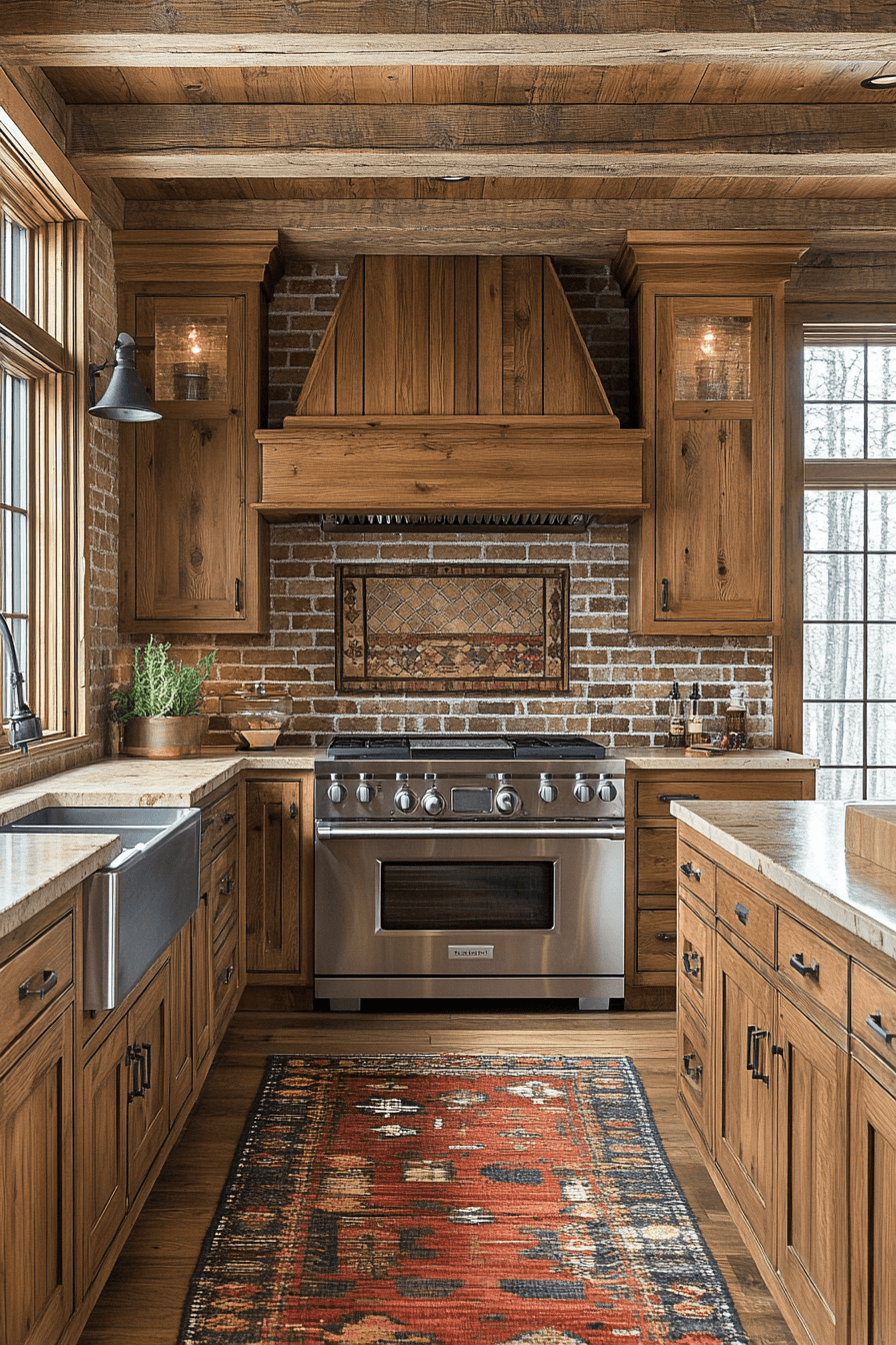 light brown cabinets kitchen