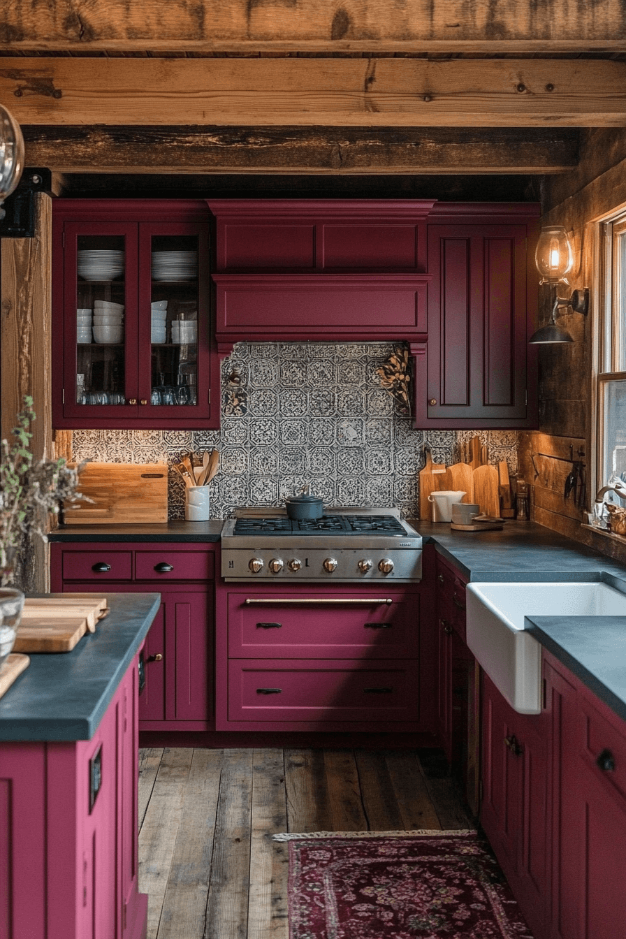 vintage kitchen cabinets