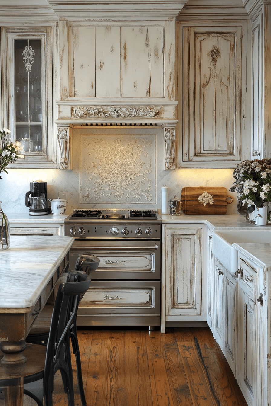 vintage kitchen cabinets