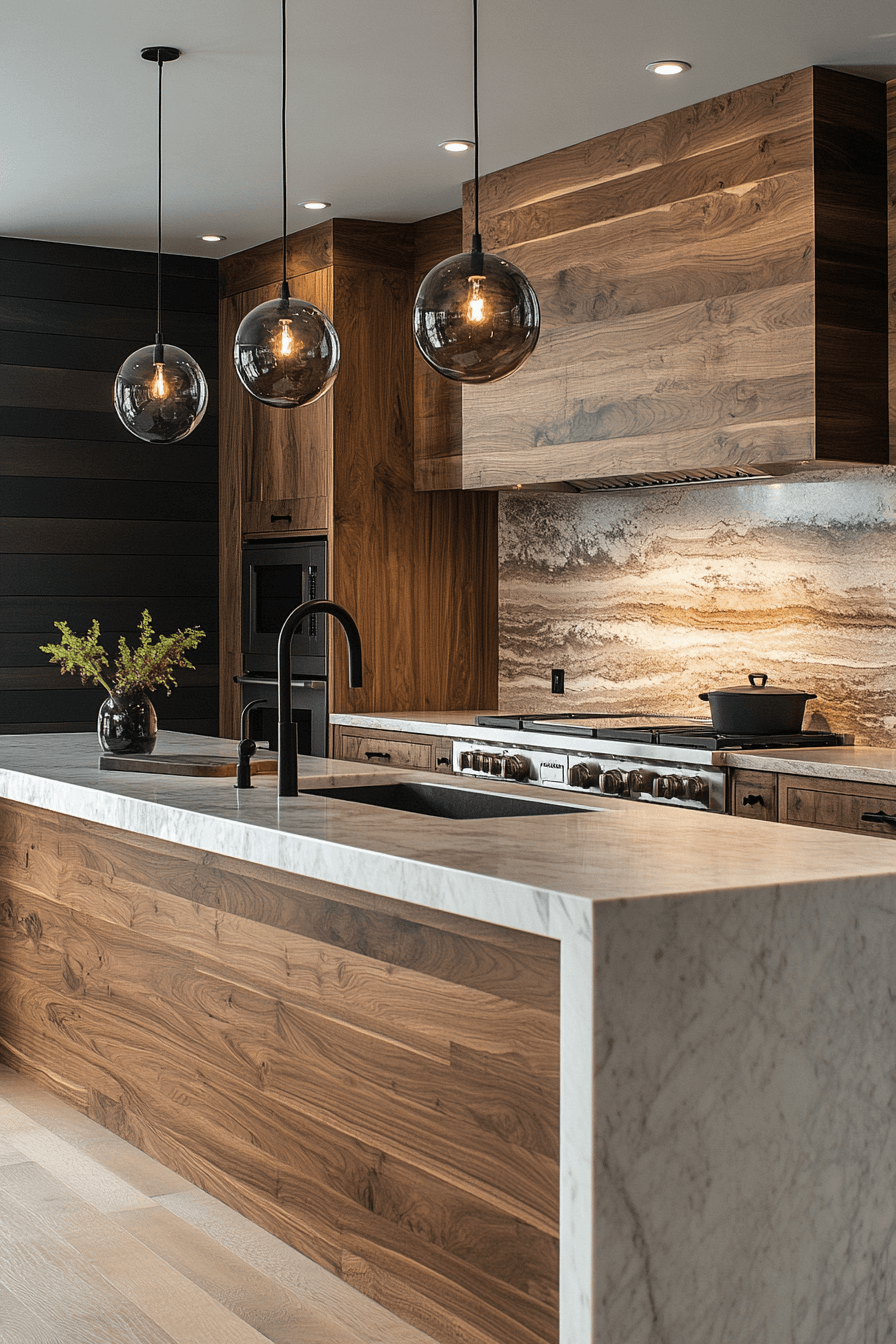 light brown cabinets kitchen