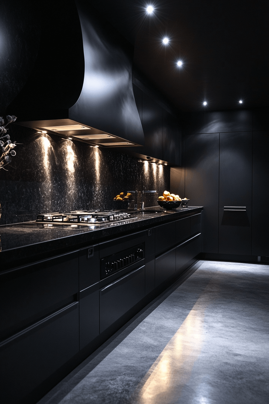 high gloss kitchen cabinets
