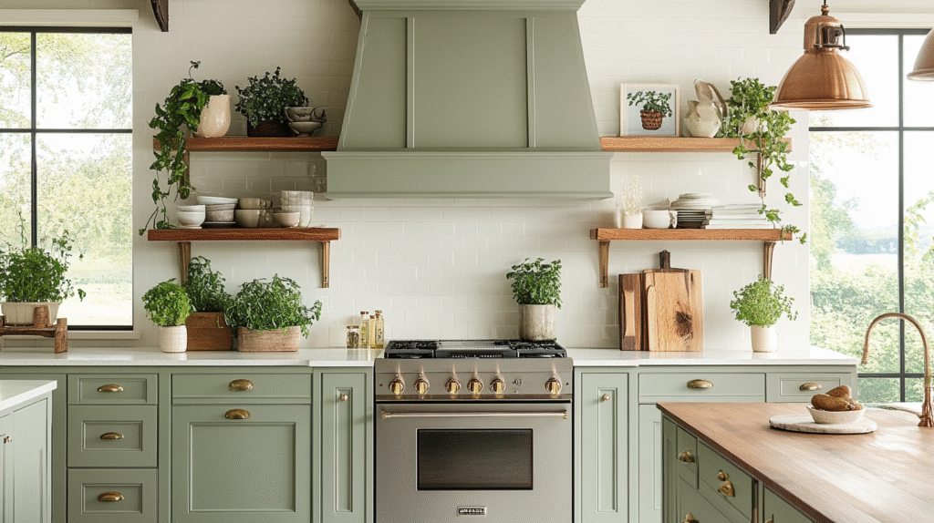 vintage kitchen cabinets