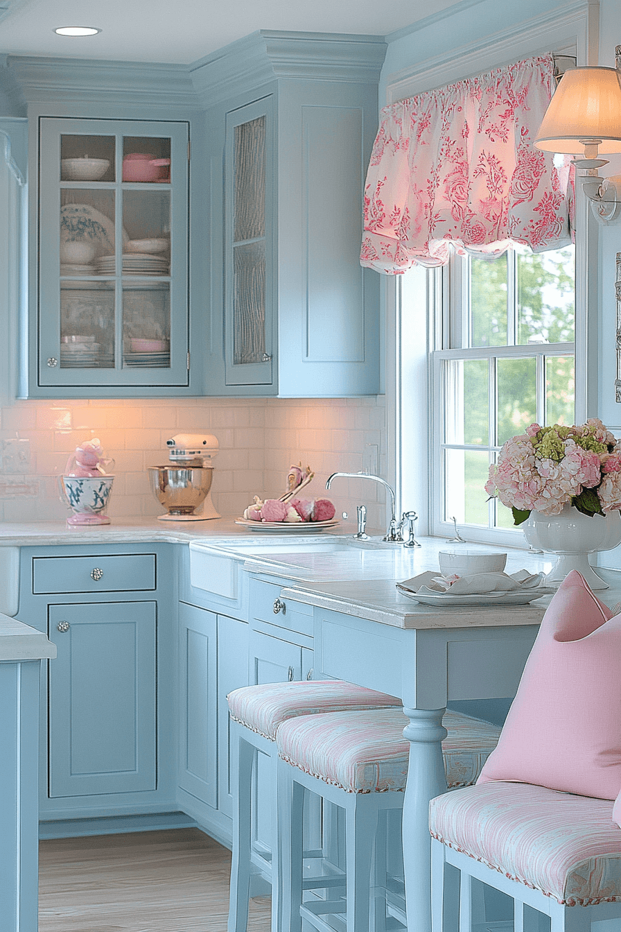 granny chic kitchen