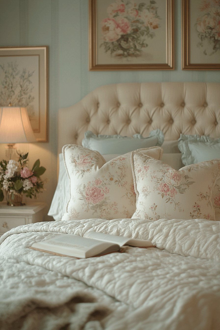 granny chic bedroom