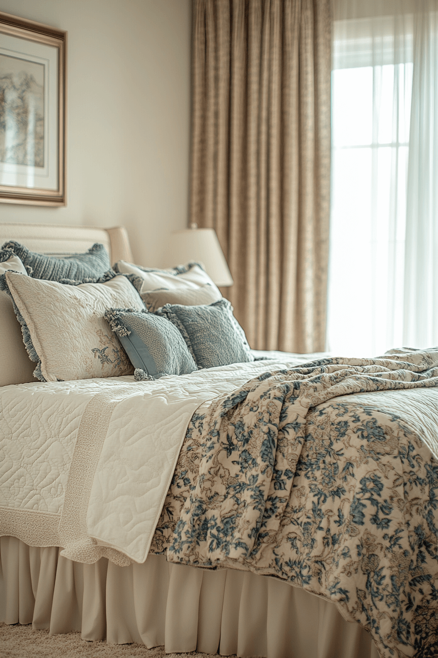 granny chic bedroom