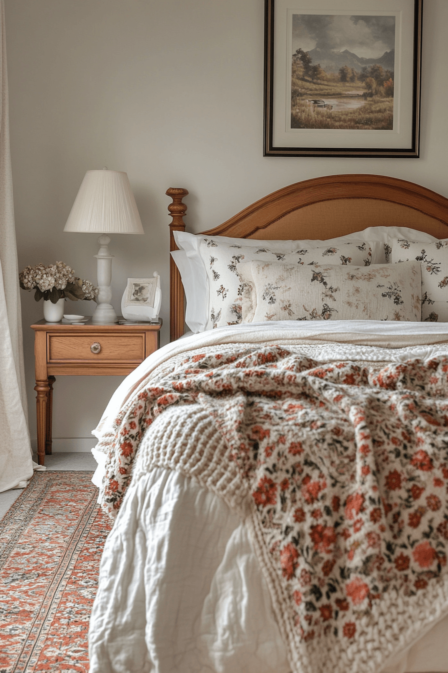 granny chic bedroom