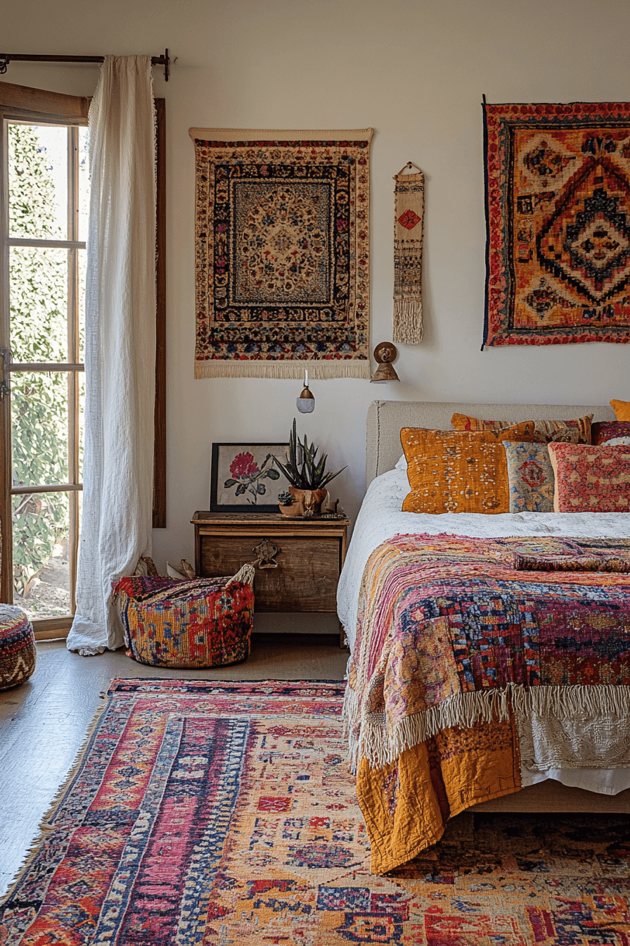 boho chic bedroom