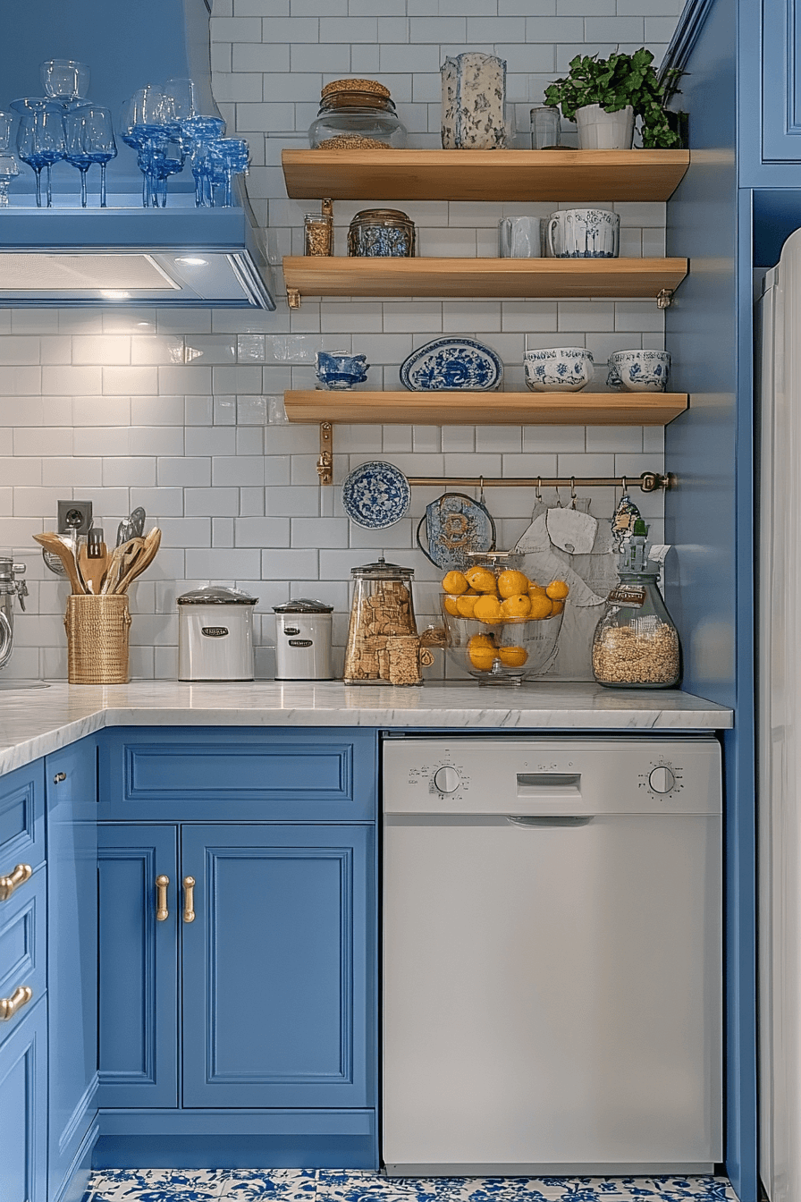 granny chic kitchen
