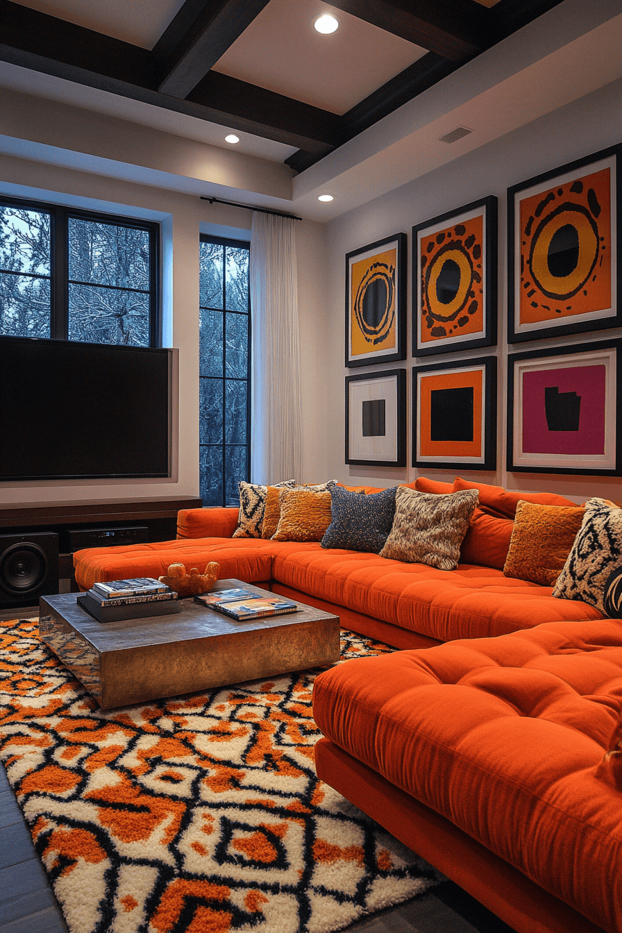 granny chic living room