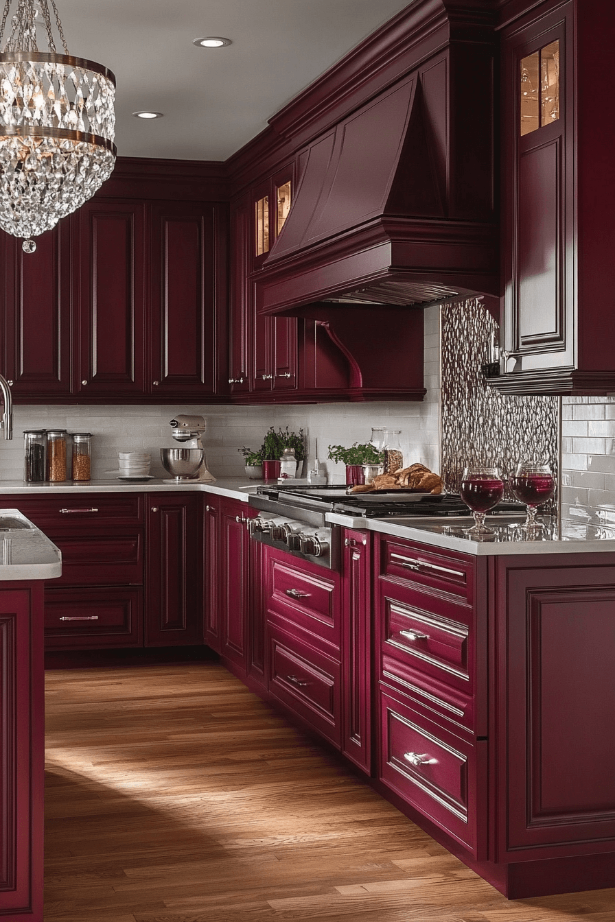 red oak kitchen cabinets