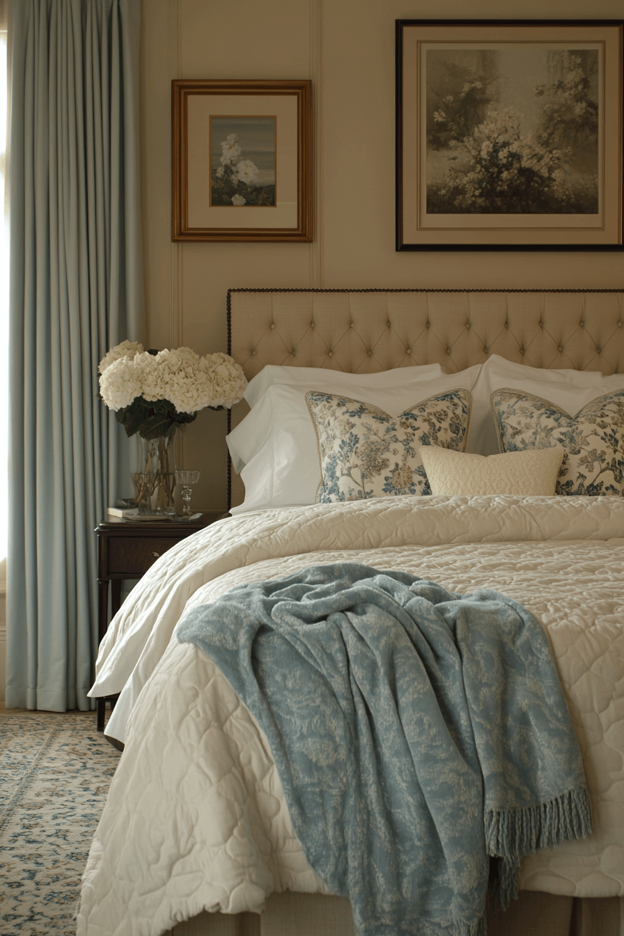 granny chic bedroom
