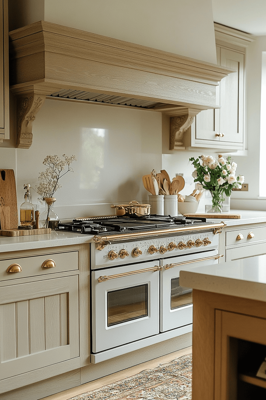 pale oak kitchen cabinets