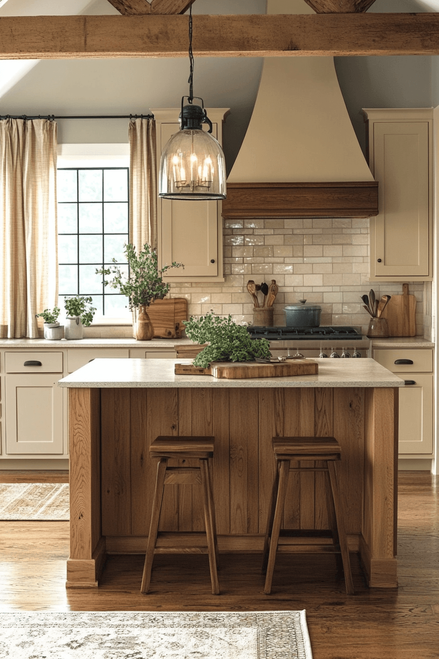 light oak kitchen cabinets