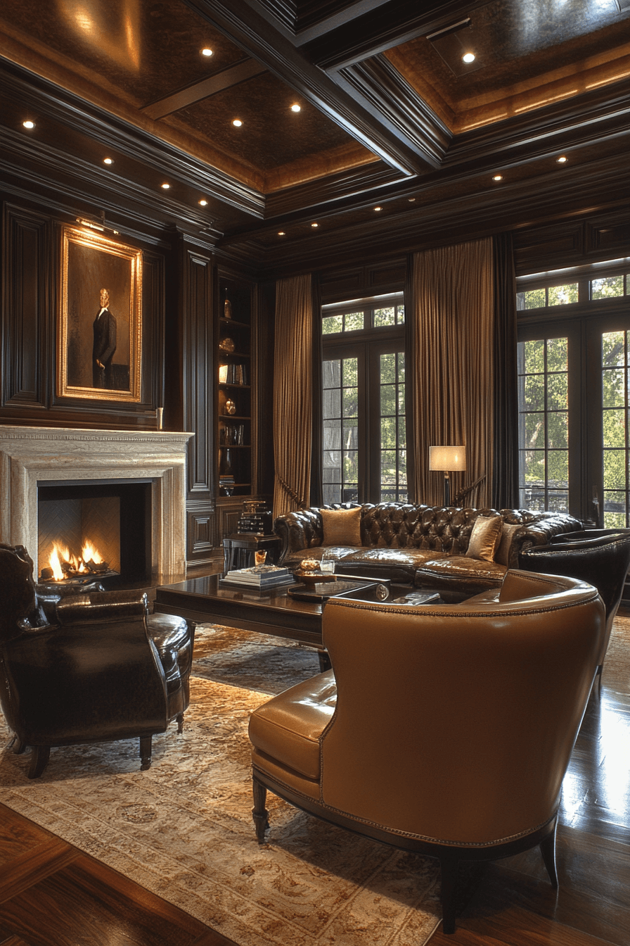 granny chic living room