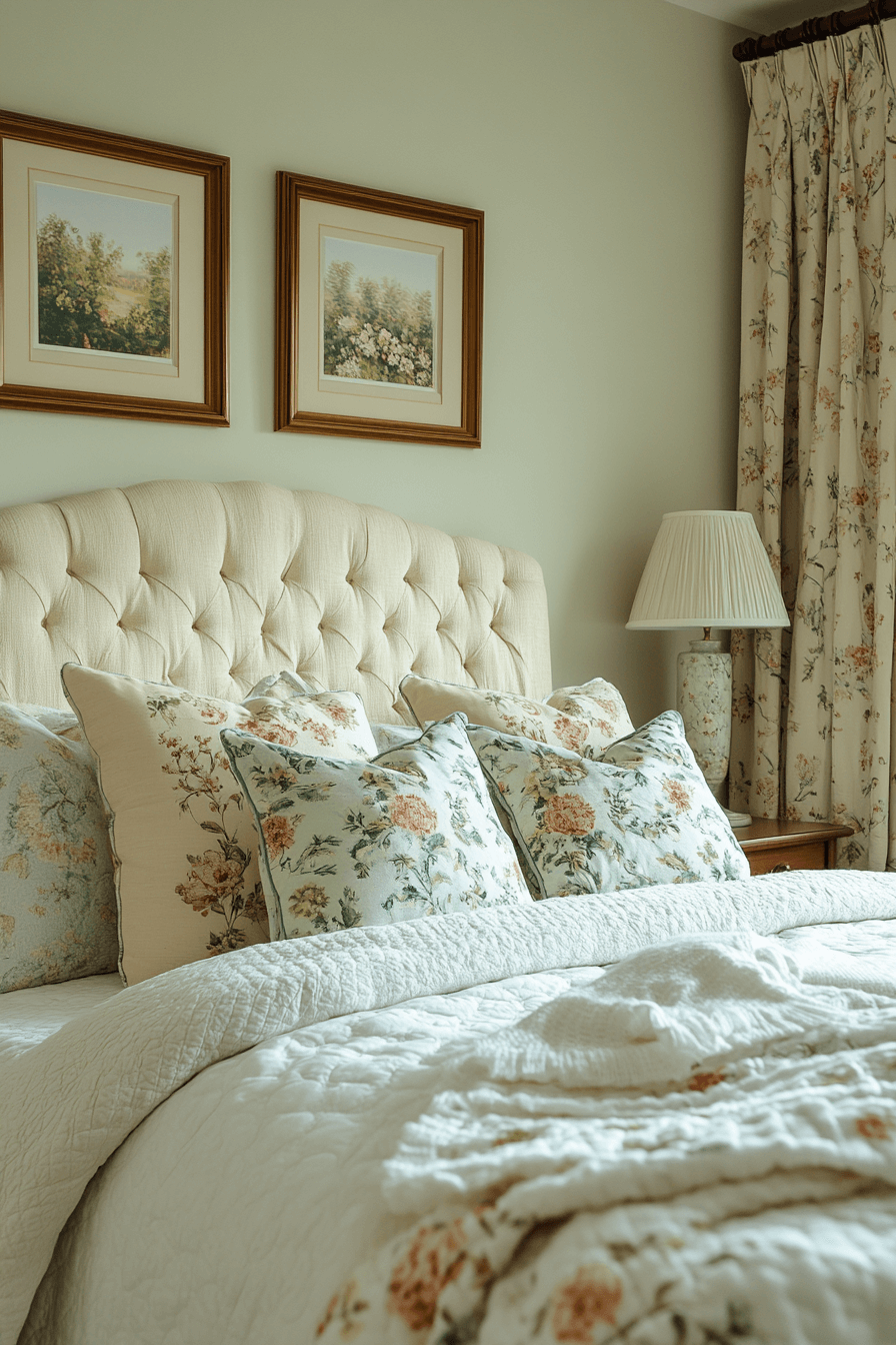 granny chic bedroom