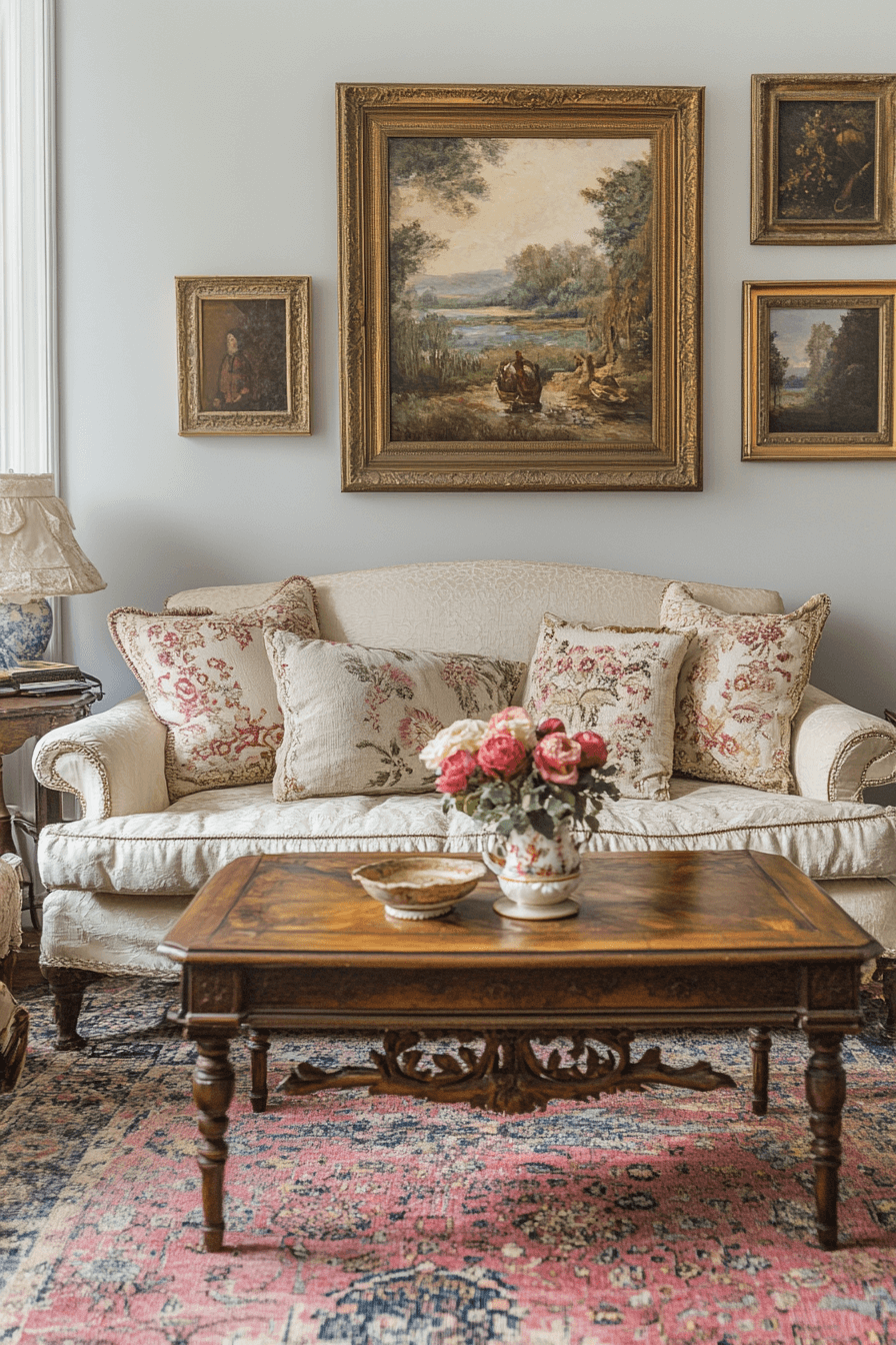 granny chic decor