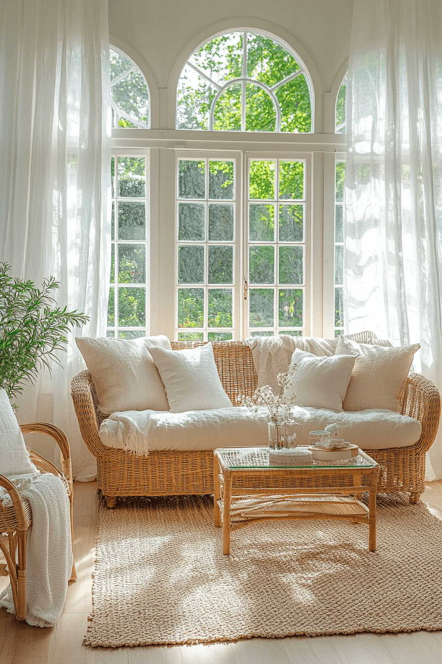 granny chic living room