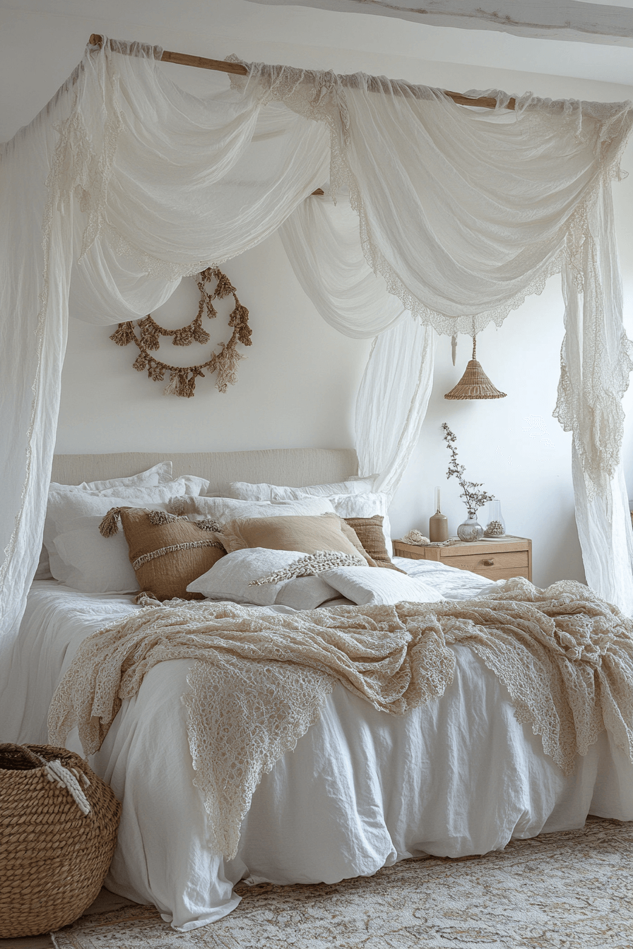 boho chic bedroom