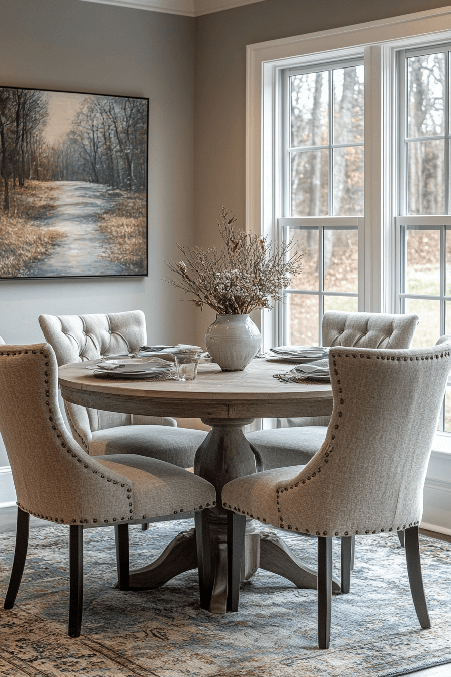 granny chic dining room
