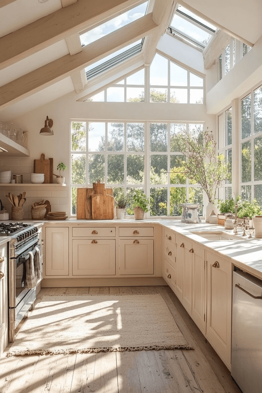 granny chic kitchen