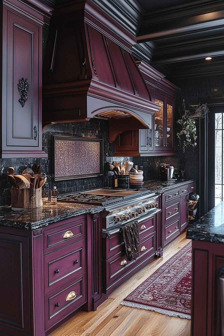red oak kitchen cabinets