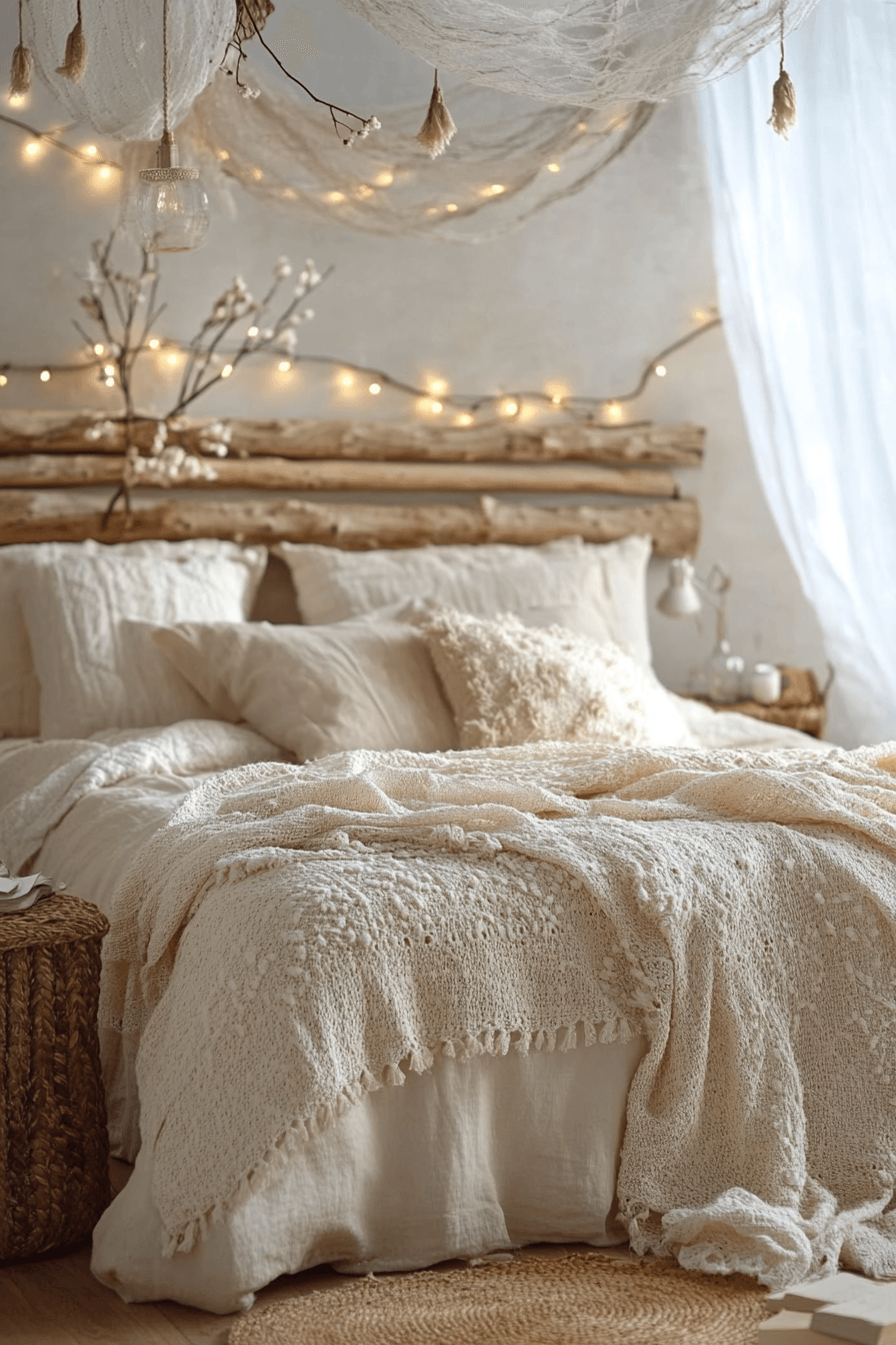 chambre boho chic