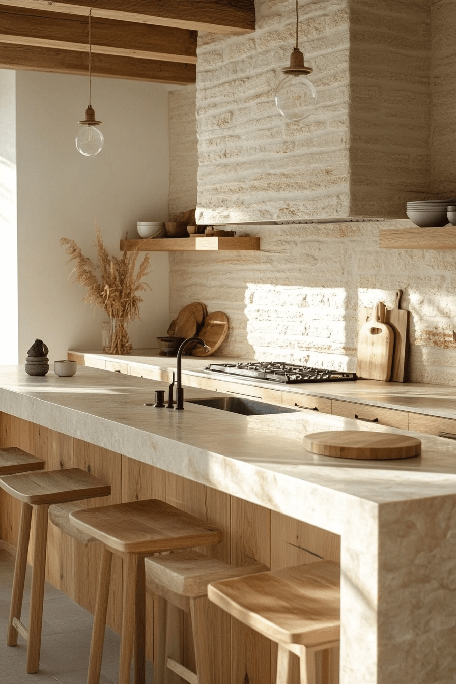 light oak kitchen cabinets