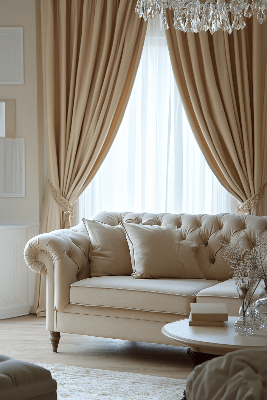 beige couch living room