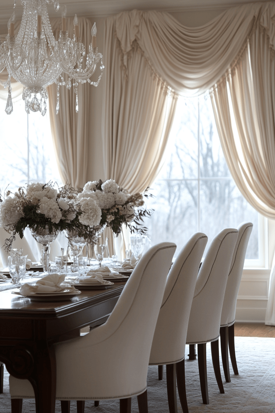 granny chic dining room