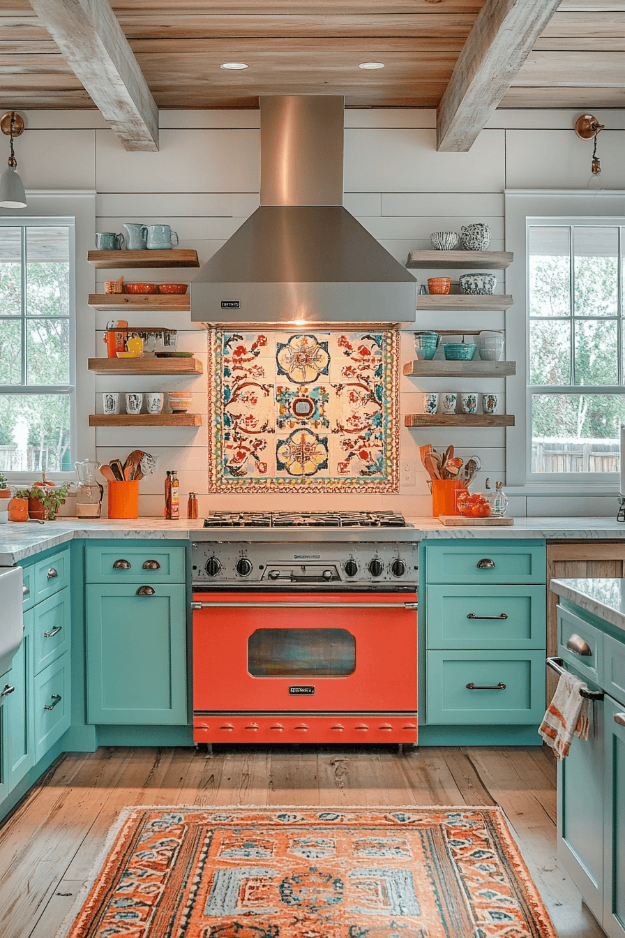 granny chic kitchen