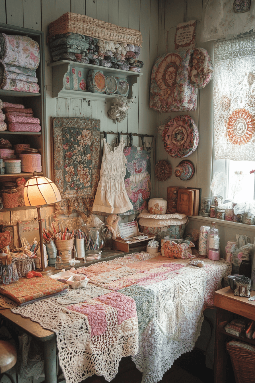 granny chic decor