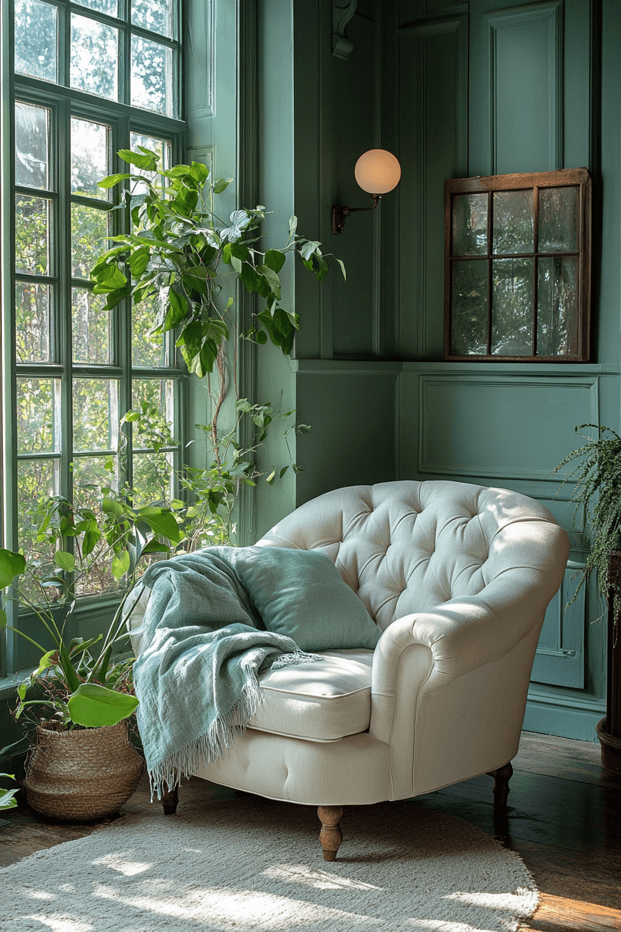granny chic living room