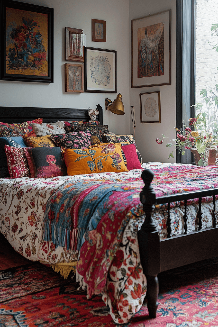 granny chic bedroom